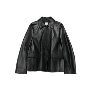Toteme Black Jackets - Leather Jackets Women